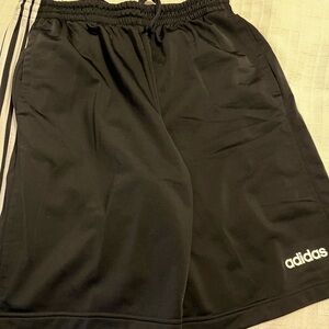 Adidas Men's Black Athletic Shorts